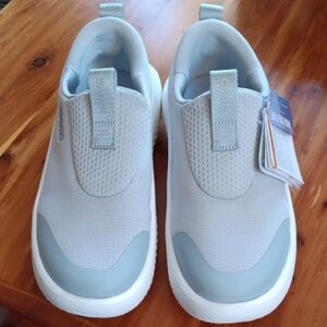 Kids Gray Slip-On Shoes
